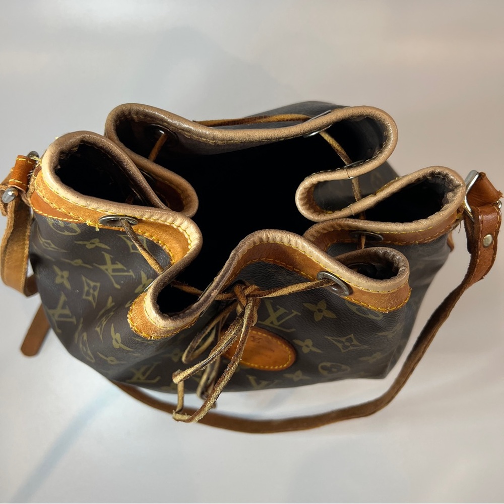 VTG Louis Vuitton Brown Monogram Bucket Bag - Picture 4 of 15